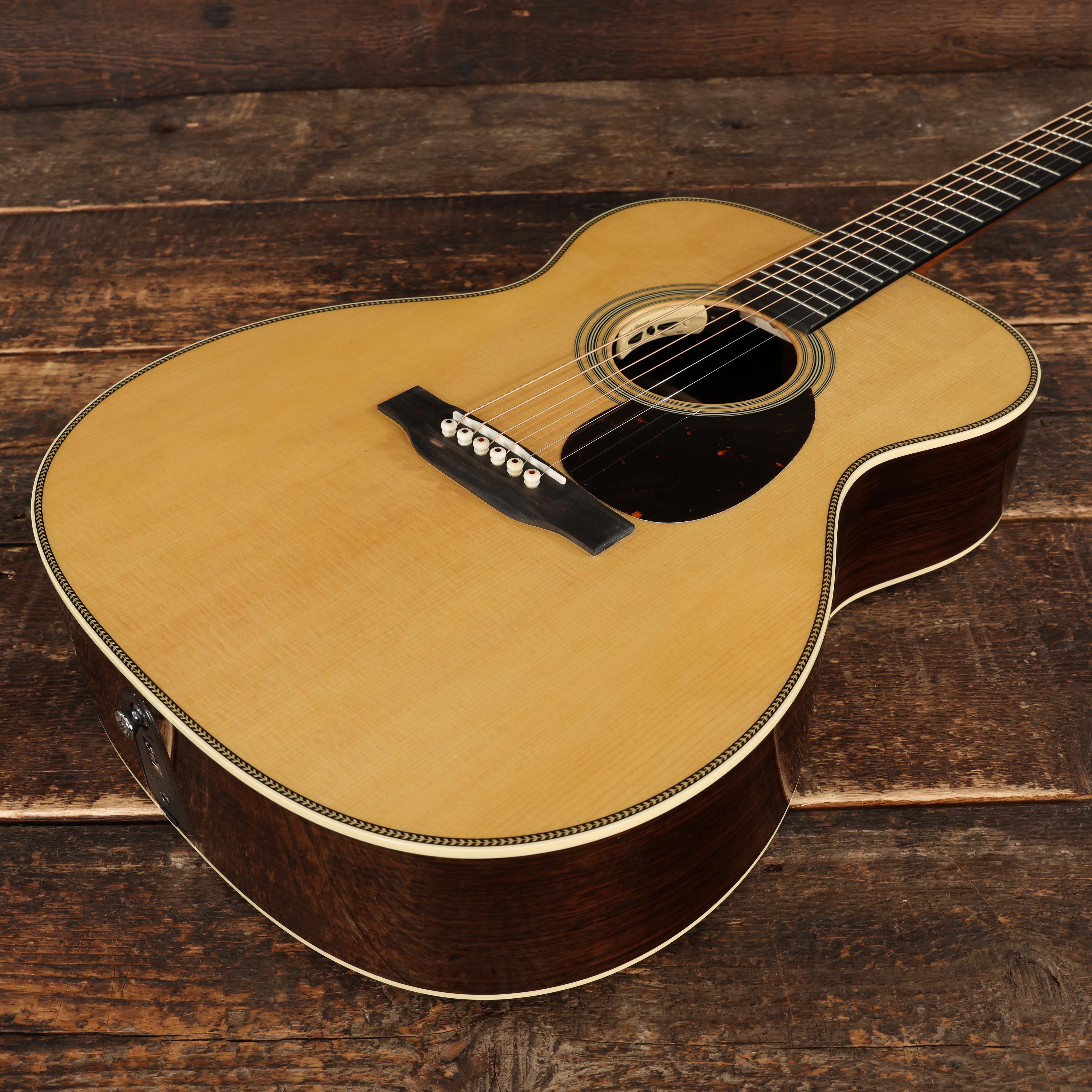 Martin OM-28E Standard Series Electro Acoustic Guitar with LR
